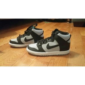 COPY - Gray and Black Nike Dunks